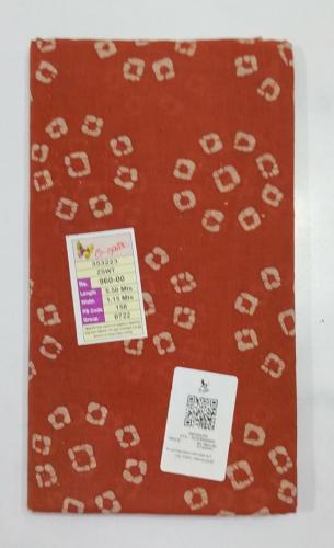 PL COTTON SAREES WITH WAX DOT PRINT DESIGNS